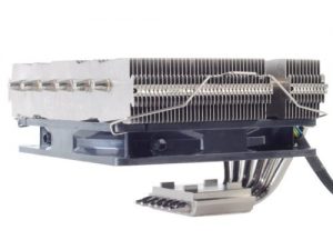 SilverStone Tek Compact 82mm Tall CPU Cooler with Universal Intel/AMD Including AM4 