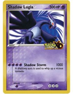 Shadow Lugia Pokemon Card