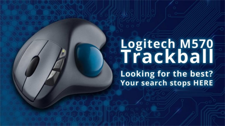 Logitech m570 Wireless Trackball Mouse