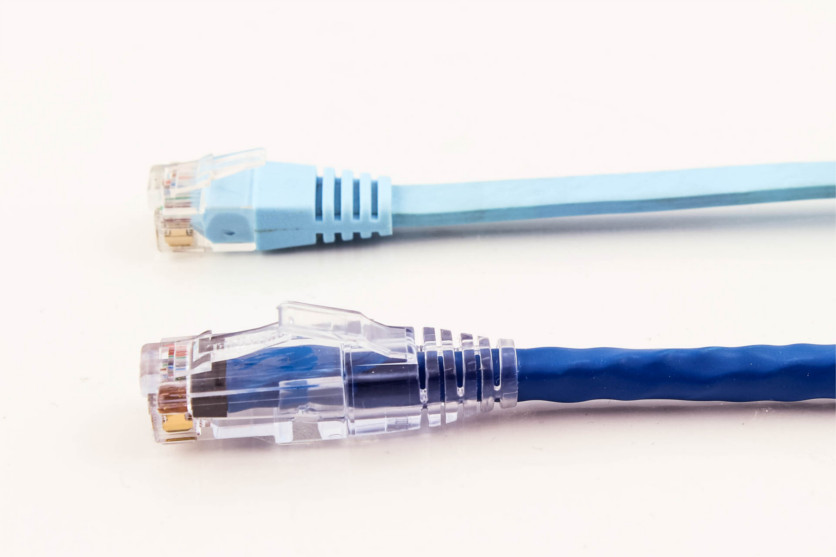 Flat vs Round Ethernet Cable