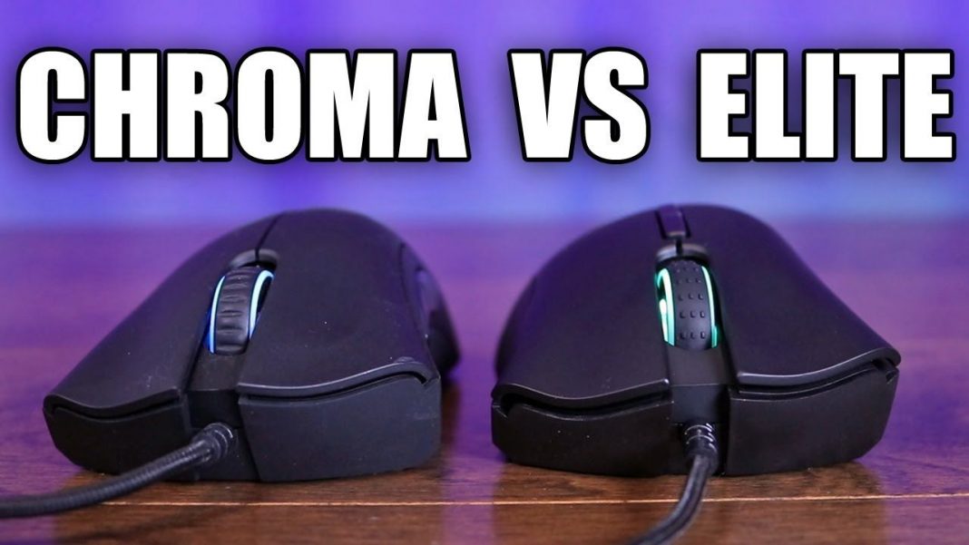 Razer DeathAdder Elite vs Chroma - Detail Comparison Razer DeathAdder Elite vs Chroma
